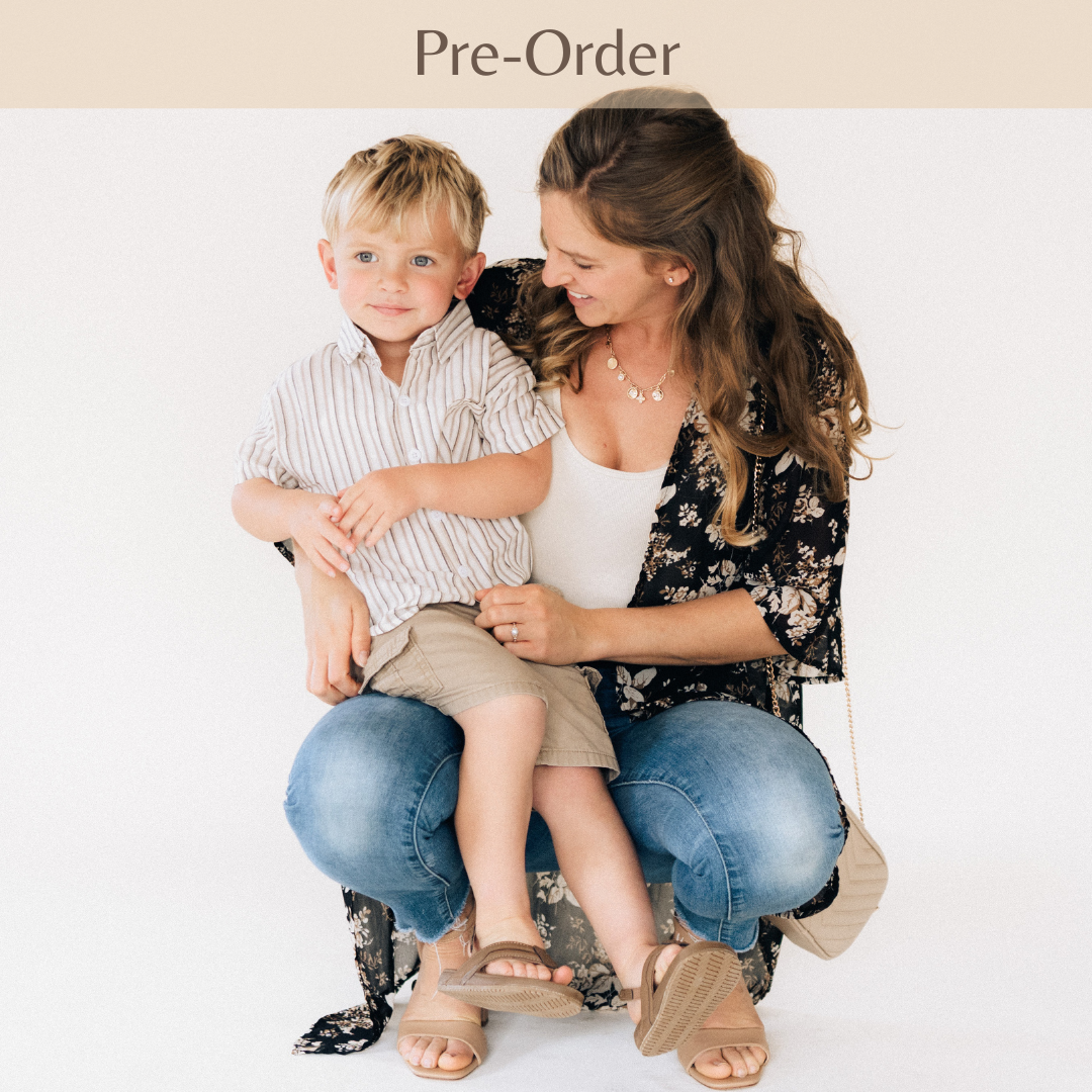 Floral Matching Duster & Button-Down Mommy & Son