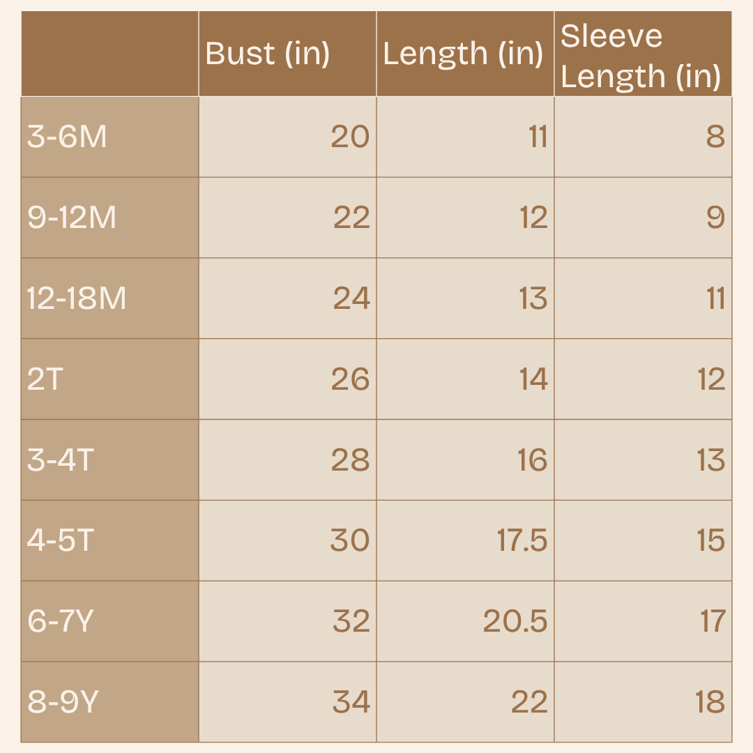 Lightweight Brown Flannel - Child