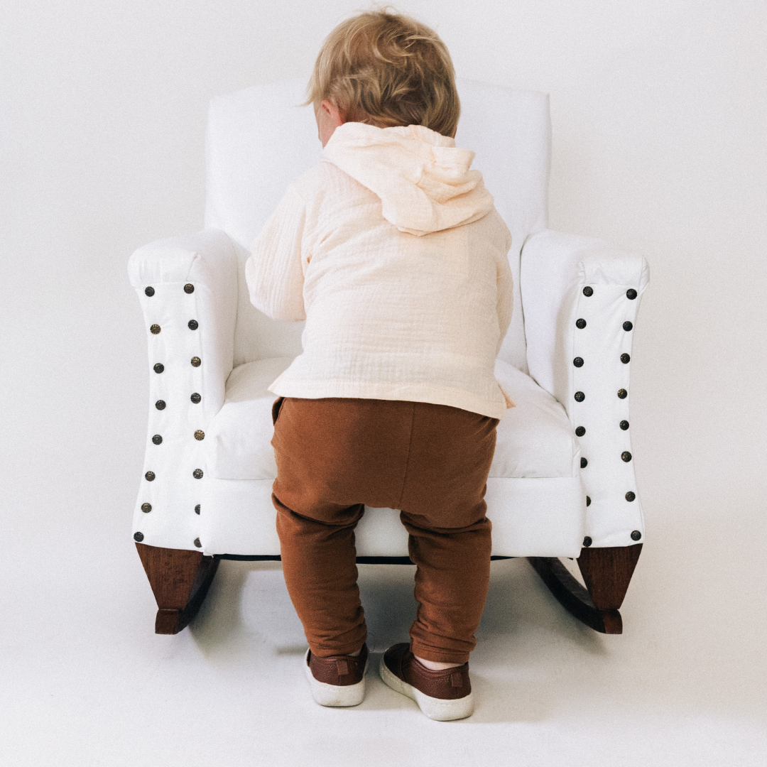 Mommy and Son Cream Muslin Outfits