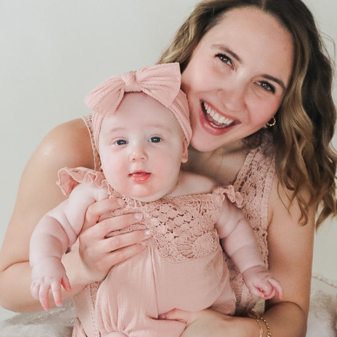 Dusty Rose Crochet Mommy & Me Dress - Infant