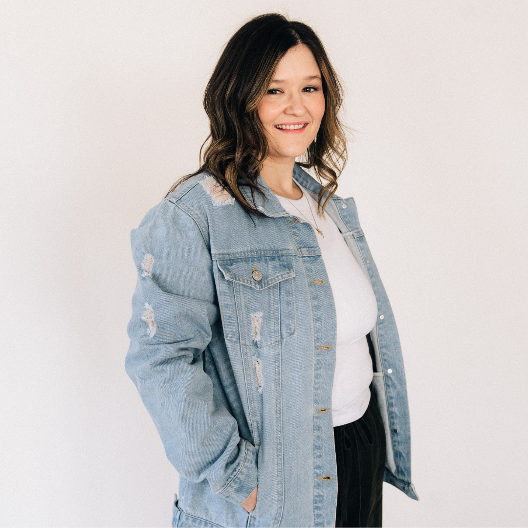 Distressed Denim Jean Jacket