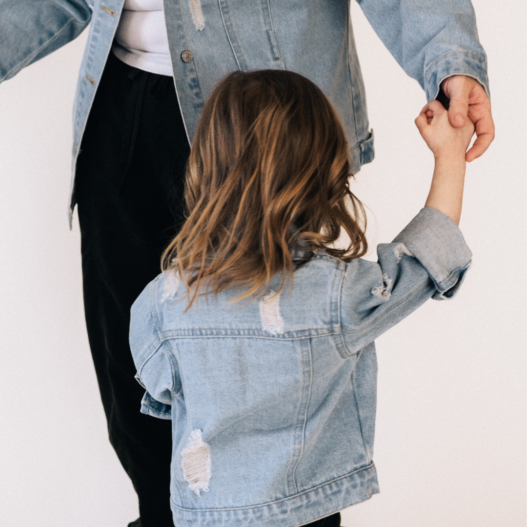 Distressed Denim Jean Jacket