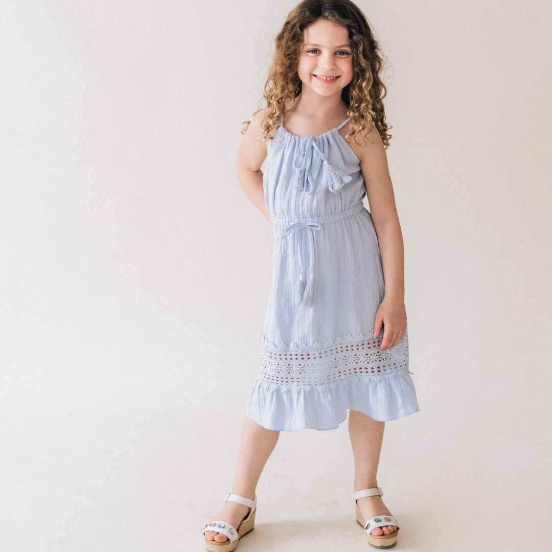 Lace Cutout Mommy & Me Dresses