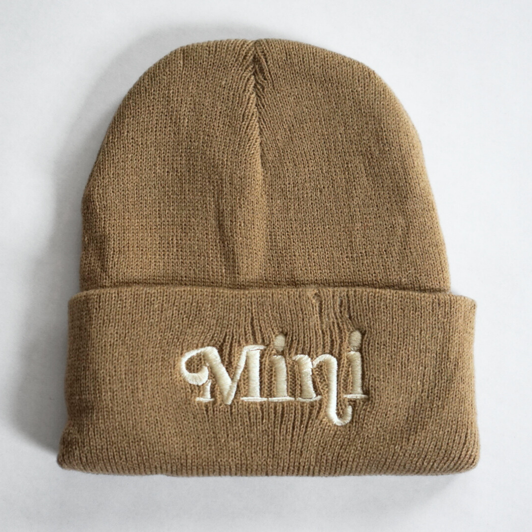 Matching Mommy & Me Beanies- Tan