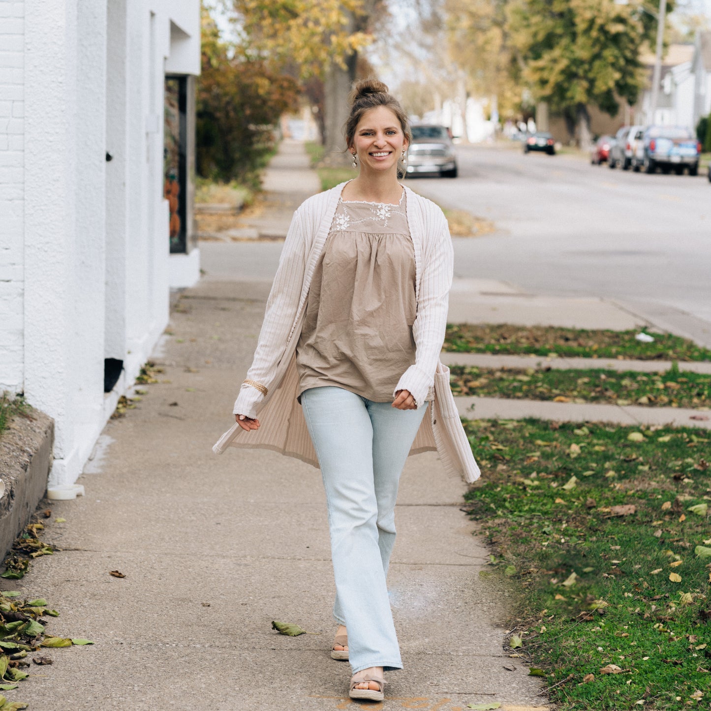 Button Down Cardigan- Women