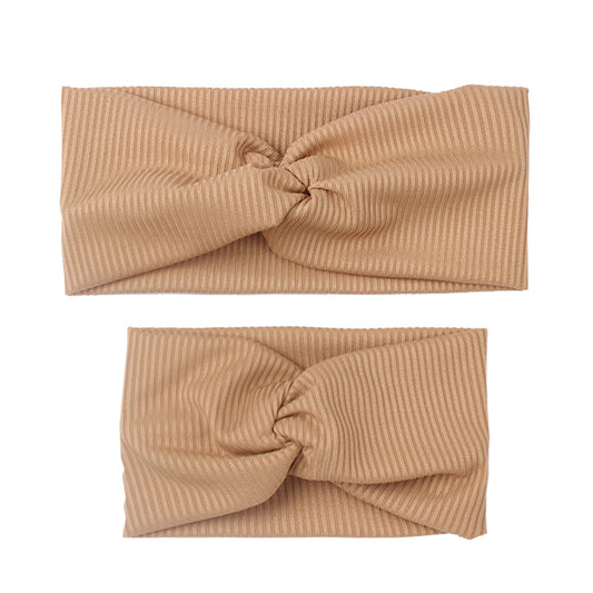 Matching Headbands- Tan