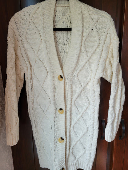 Ivory Cable Knit Sweater