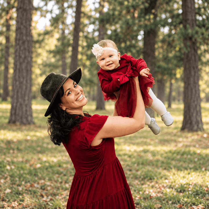 Mommy & Me Holiday Dresses - HAHA MAMA Clothing