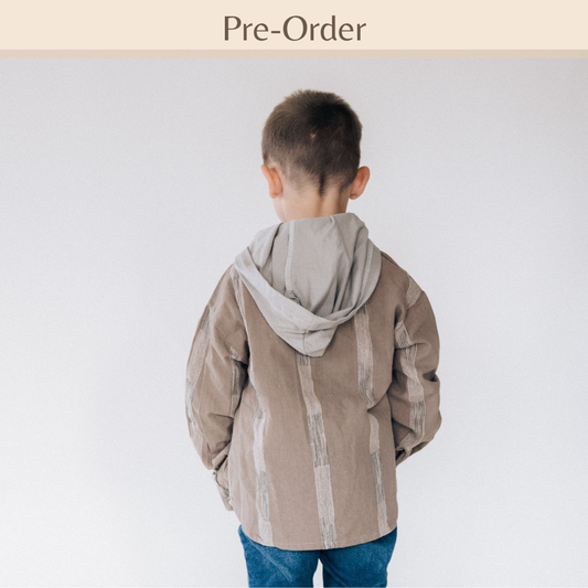 Hooded Embroidered Shirts- Child