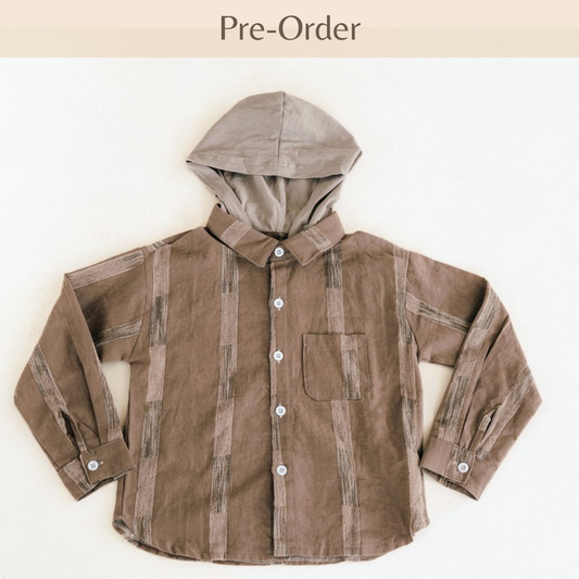 Hooded Embroidered Shirts- Adult