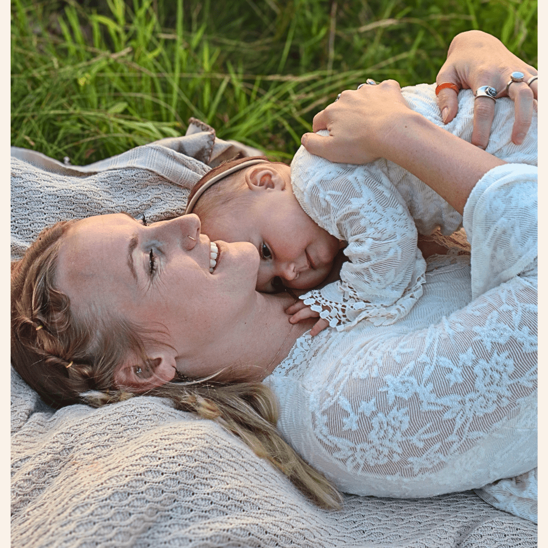 Ivory Lace Mommy & Me Dress - Infant - HAHA MAMA Clothing