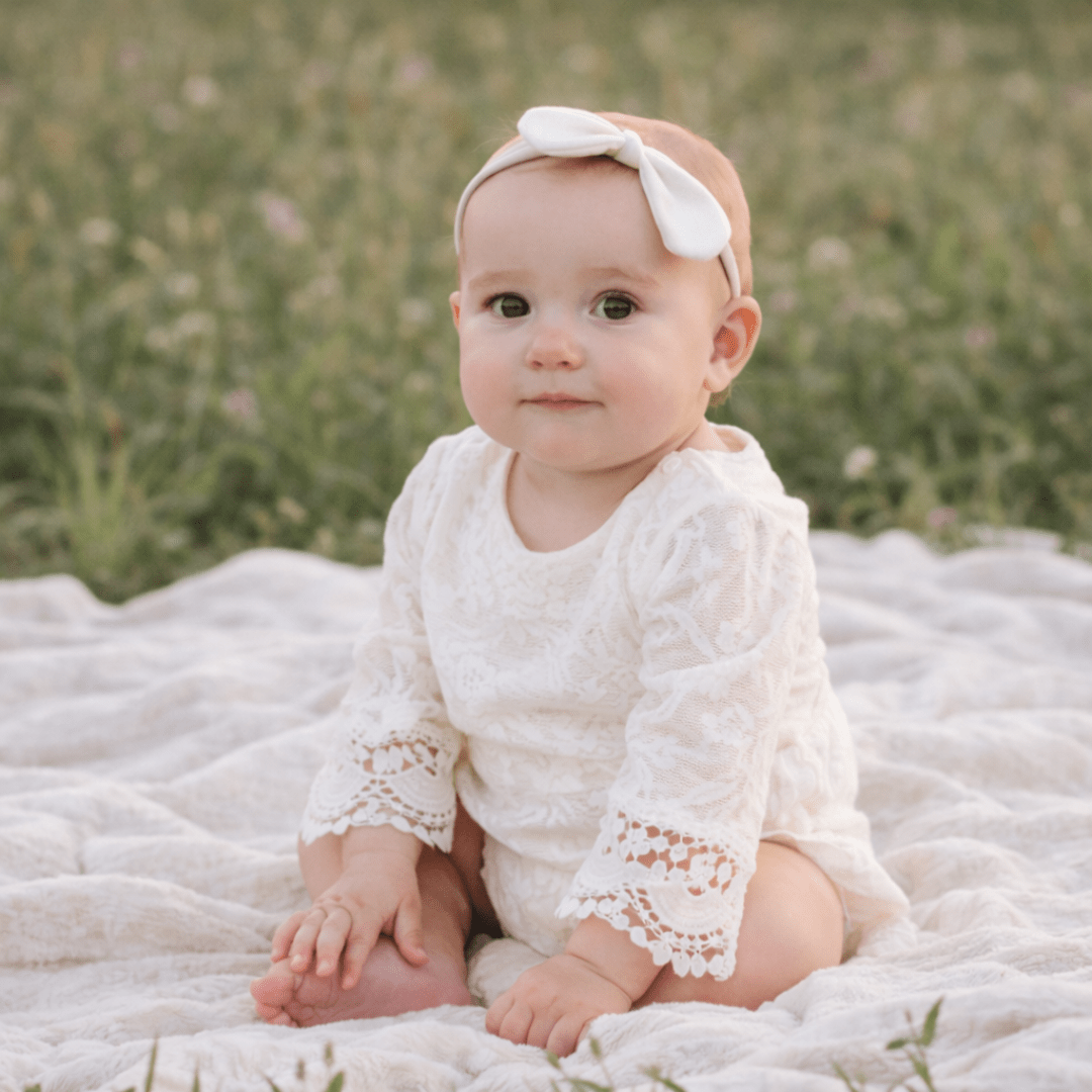 Ivory Lace Mommy & Me Dresses - HAHA MAMA Clothing