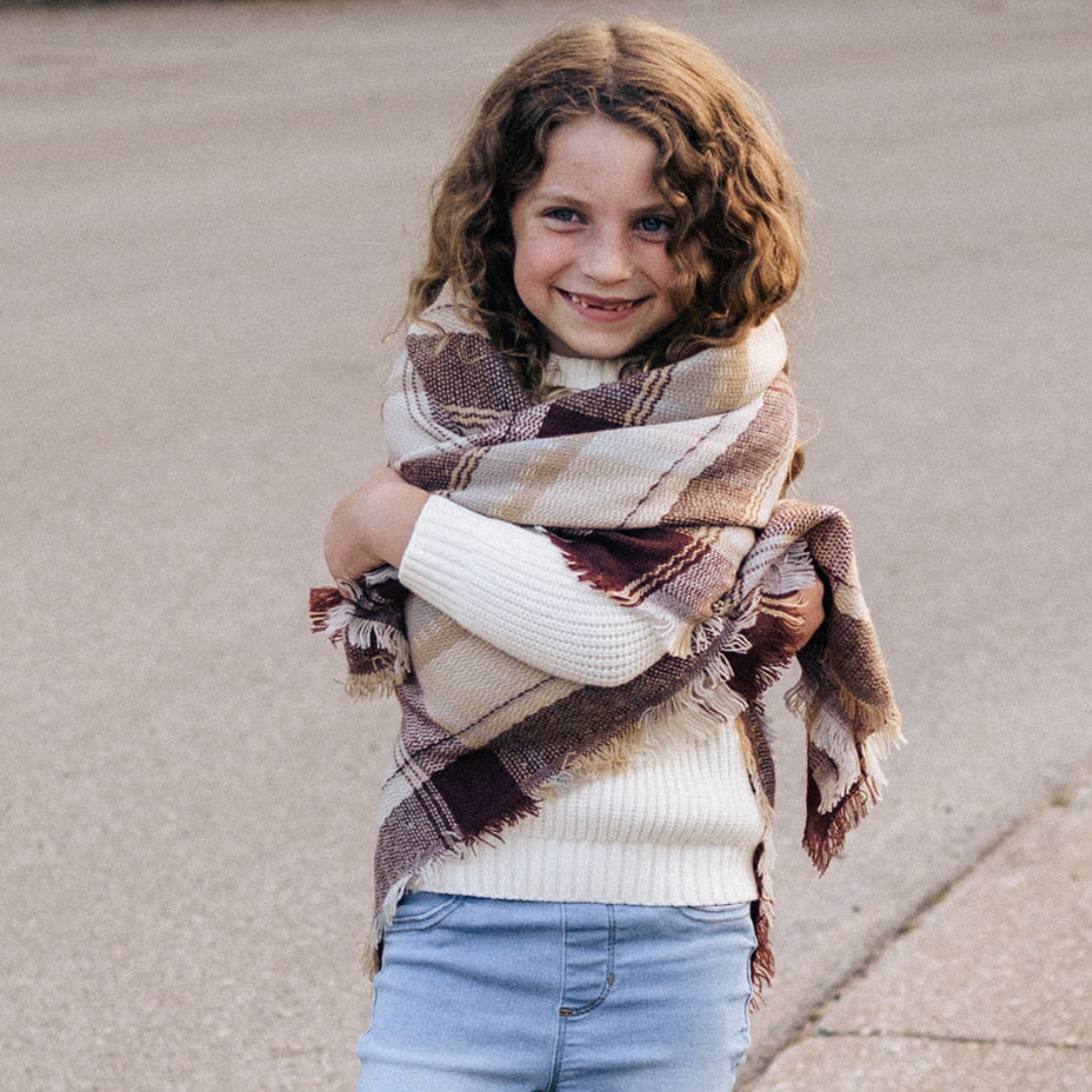 Matching Mom & Daughter Scarves