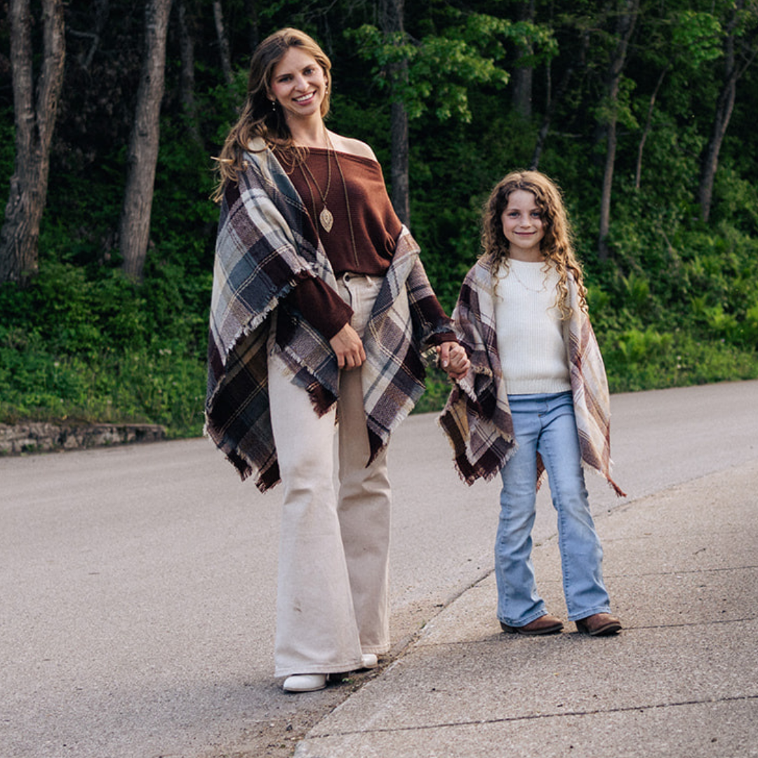 Matching Mom & Daughter Scarves