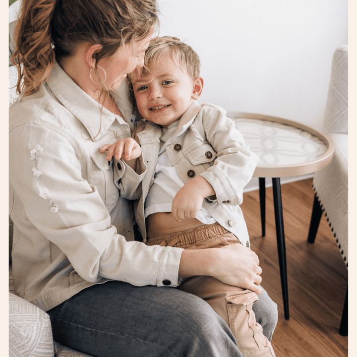 Mommy & Son Denim Jackets - HAHA MAMA Clothing