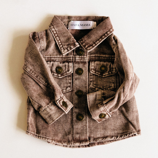 Brown Denim Jacket - Child