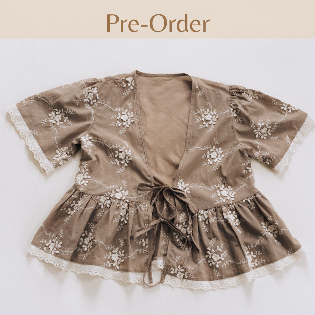 Embroidered Cardigan- Child