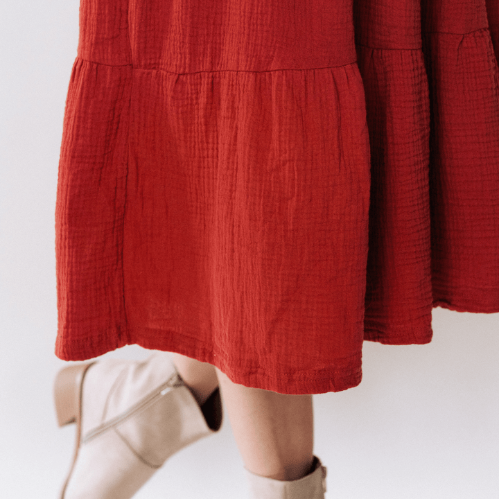 Copper Mommy & Me Dress - Women - HAHA MAMA Clothing