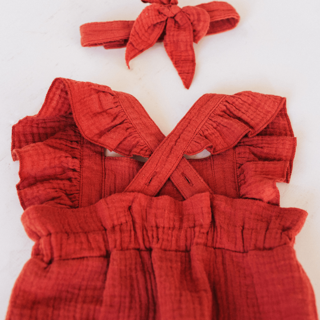 Copper Onesie - Infant - HAHA MAMA Clothing