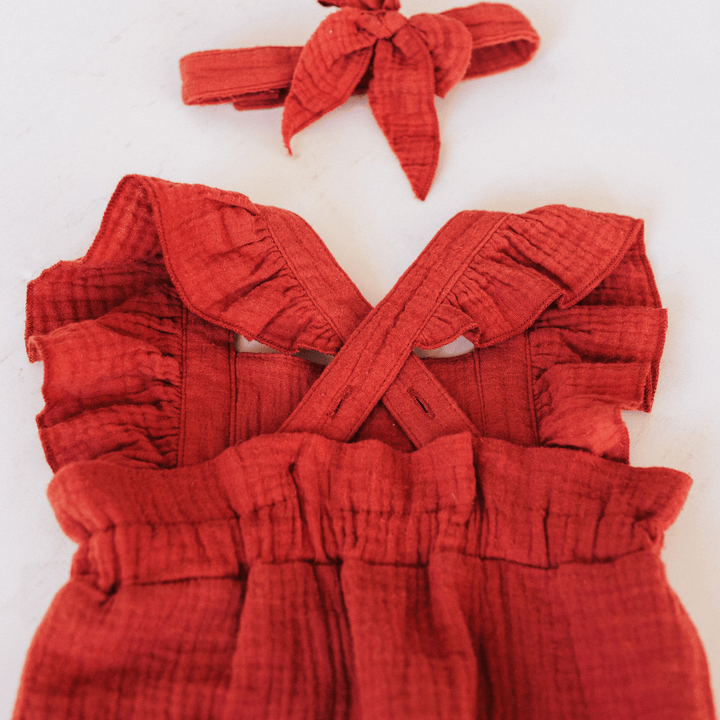 Copper Onesie - Infant - HAHA MAMA Clothing