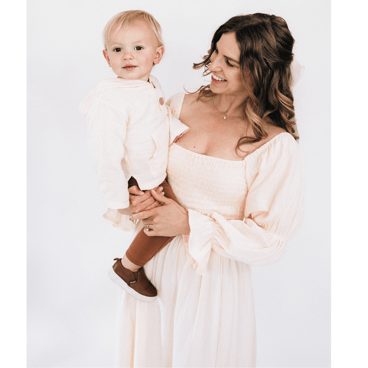 Muslin Hooded Mommy & Son Shirt - Child - HAHA MAMA Clothing