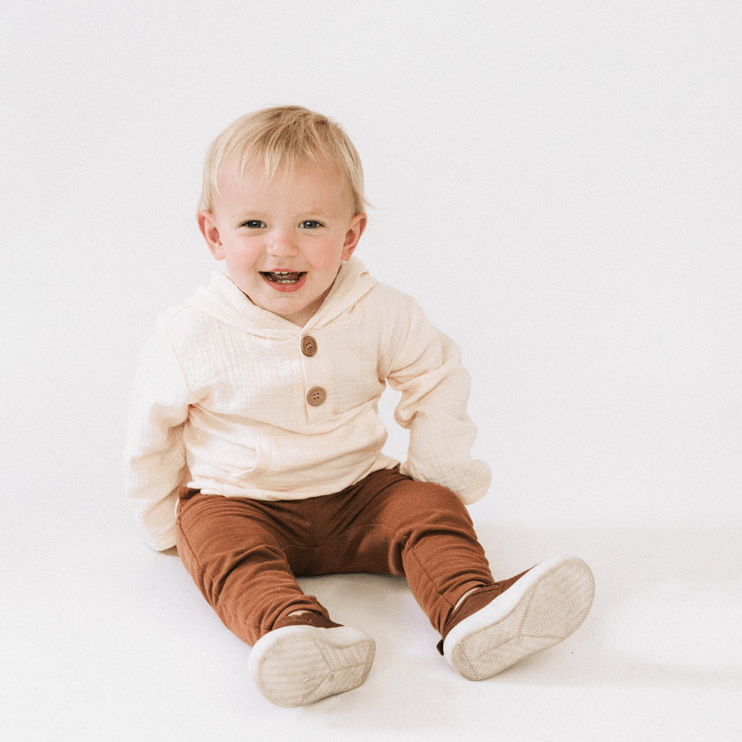 Muslin Hooded Mommy & Son Shirt - Infant - HAHA MAMA Clothing