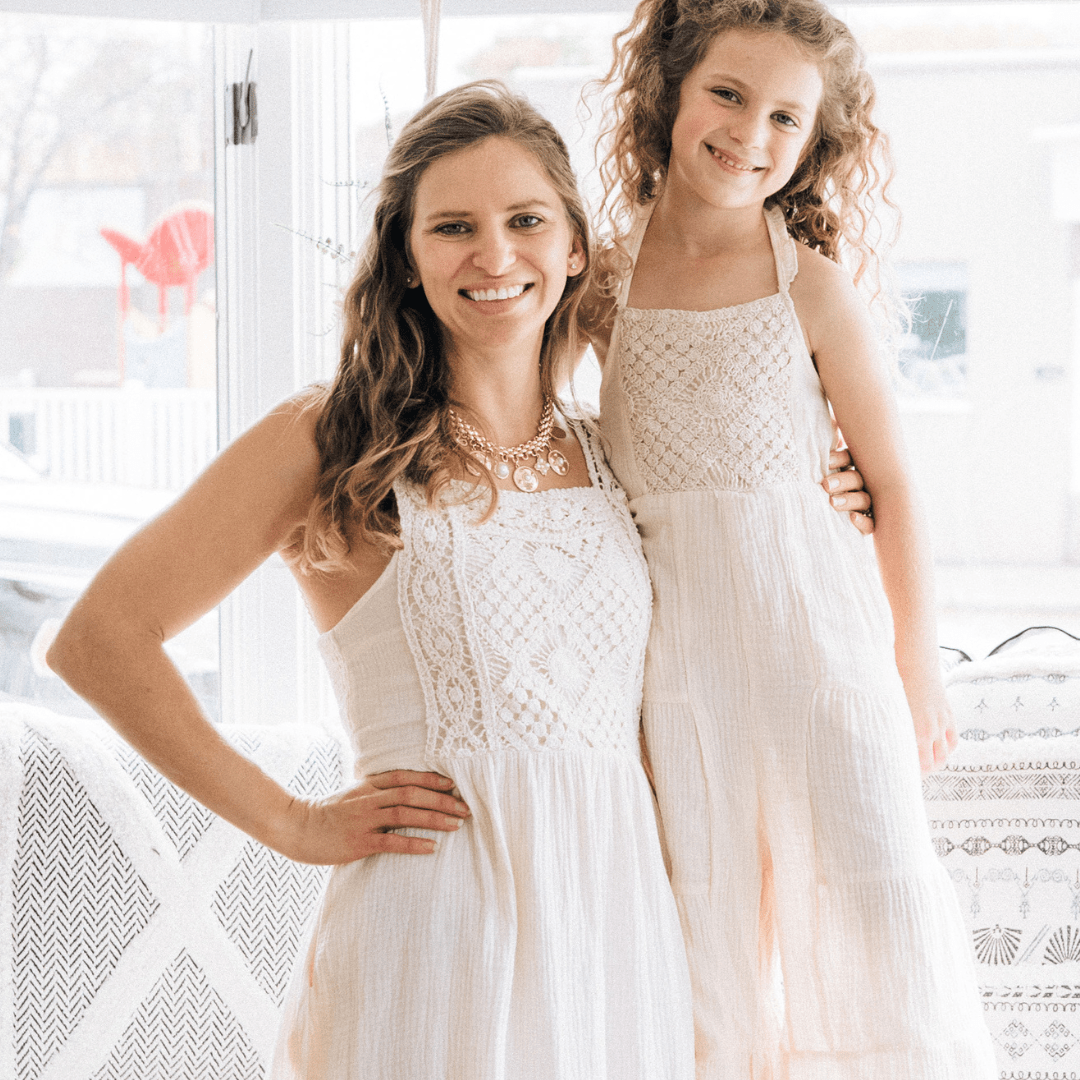 Soft White Crochet Jumpsuit - Child - HAHA MAMA Clothing