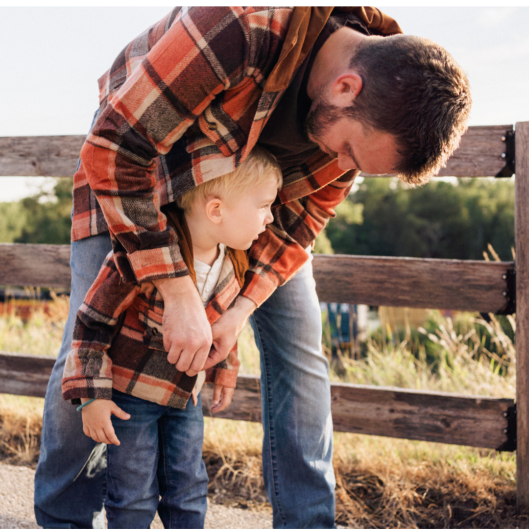 Rust & Brown Daddy & Son Flannels
