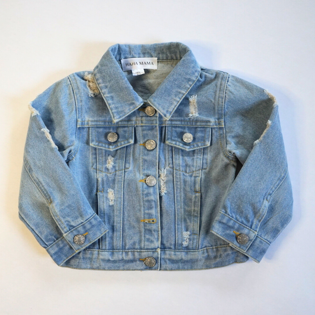 Distressed Denim Jean Jacket - Infant