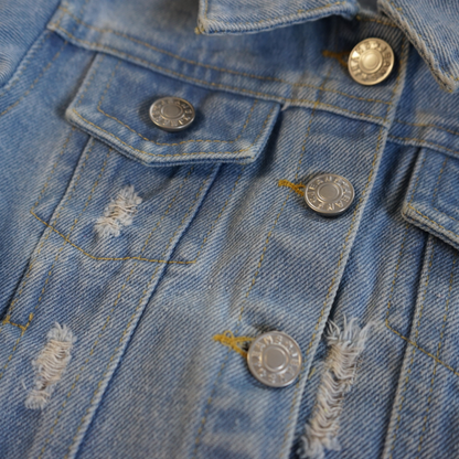 Distressed Denim Jean Jacket - Child