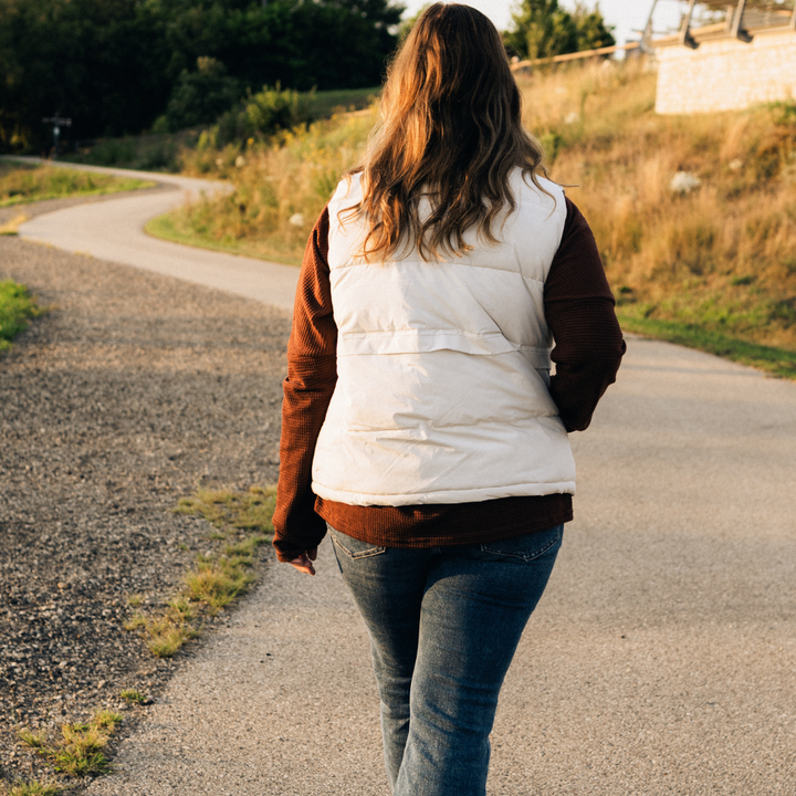 White Vest with Pockets