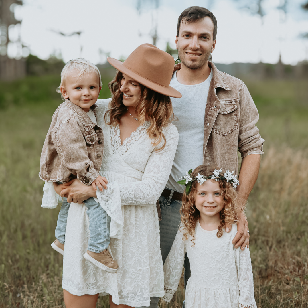 Brown Denim Jacket- Daddy & Son