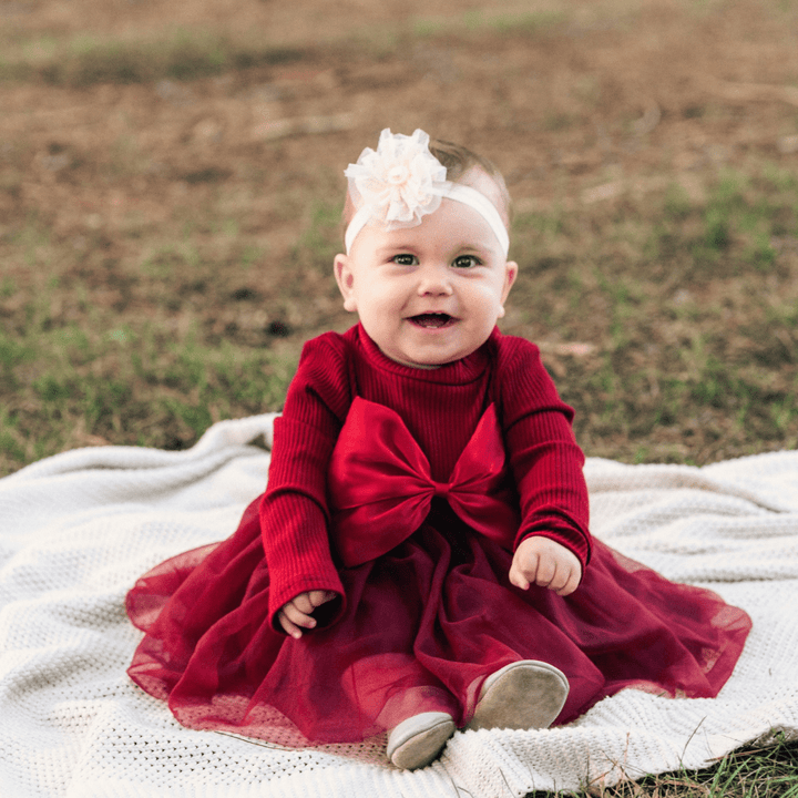 Girls Christmas Holiday Dress - Girl's - HAHA MAMA Clothing