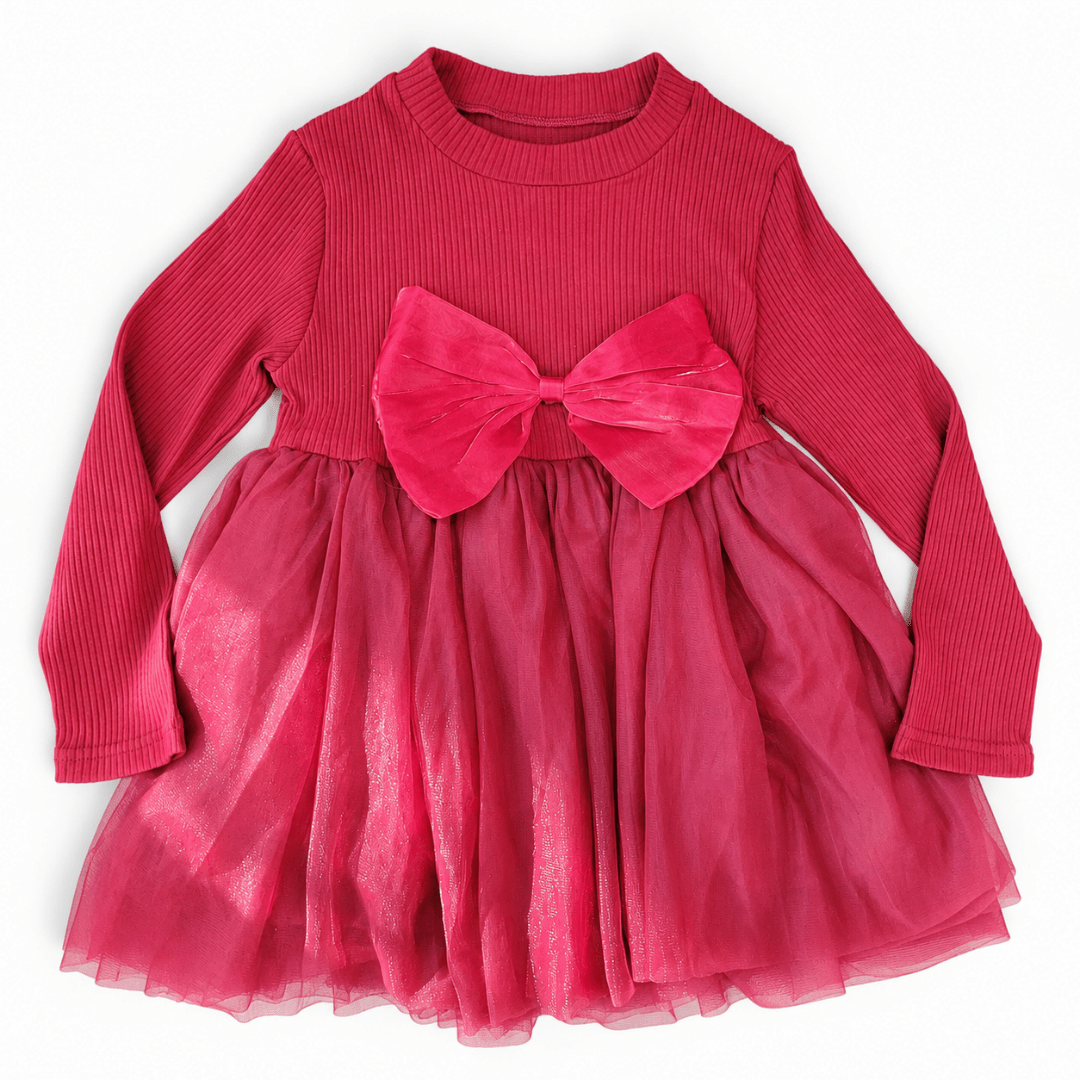 Girls Christmas Holiday Dress - Girl's - HAHA MAMA Clothing