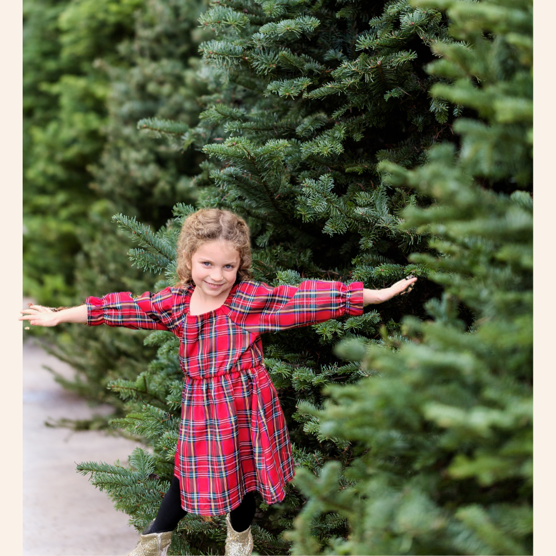 Christmas Red Tartan Family Matching