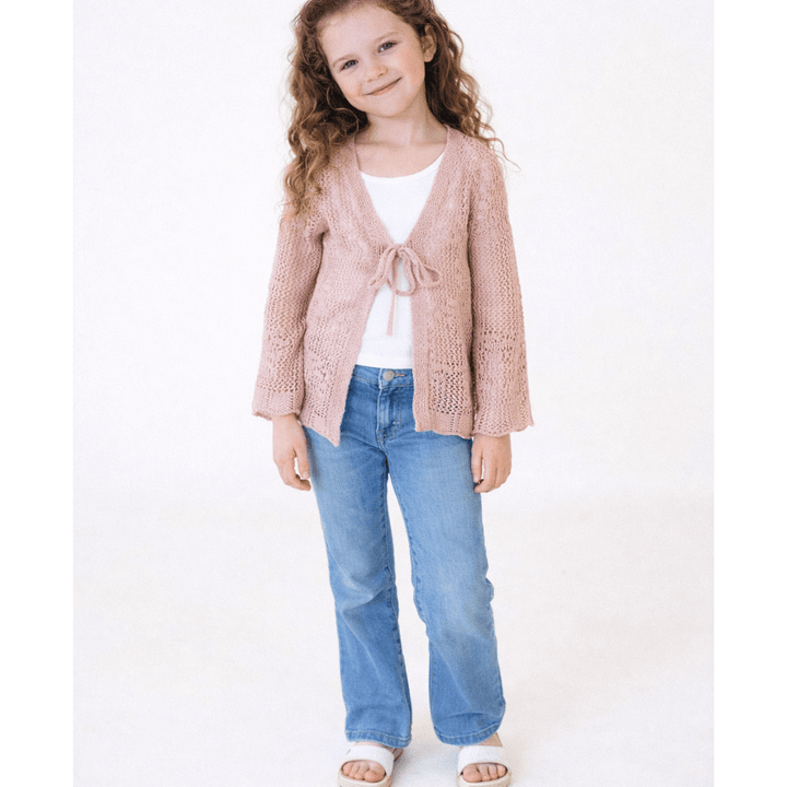 Crochet Bell Sleeve Mommy & Me Cardigans - HAHA MAMA Clothing
