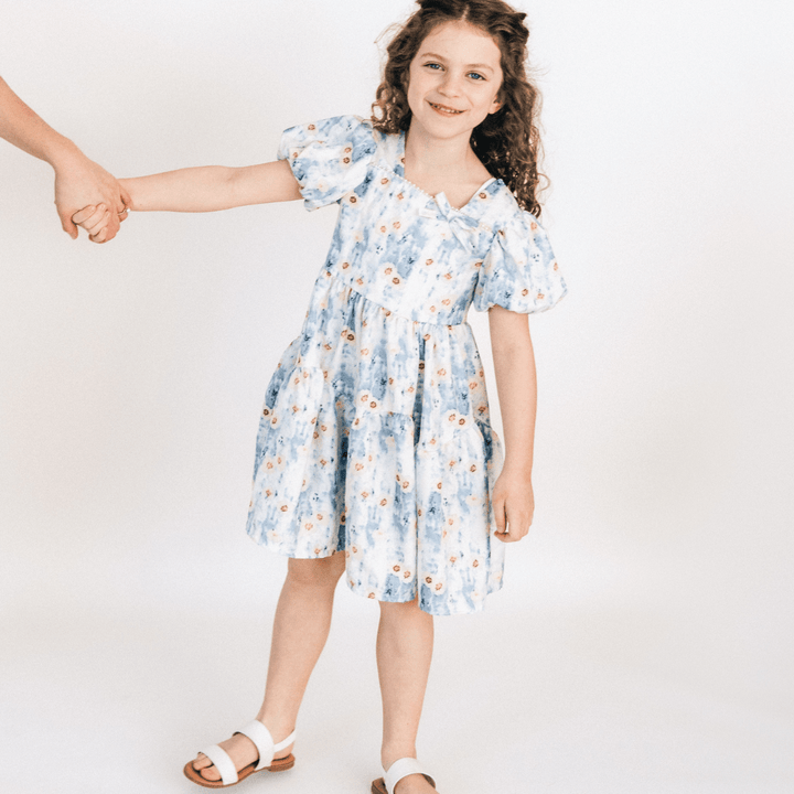 Floral Spring Dress - Child - HAHA MAMA Clothing