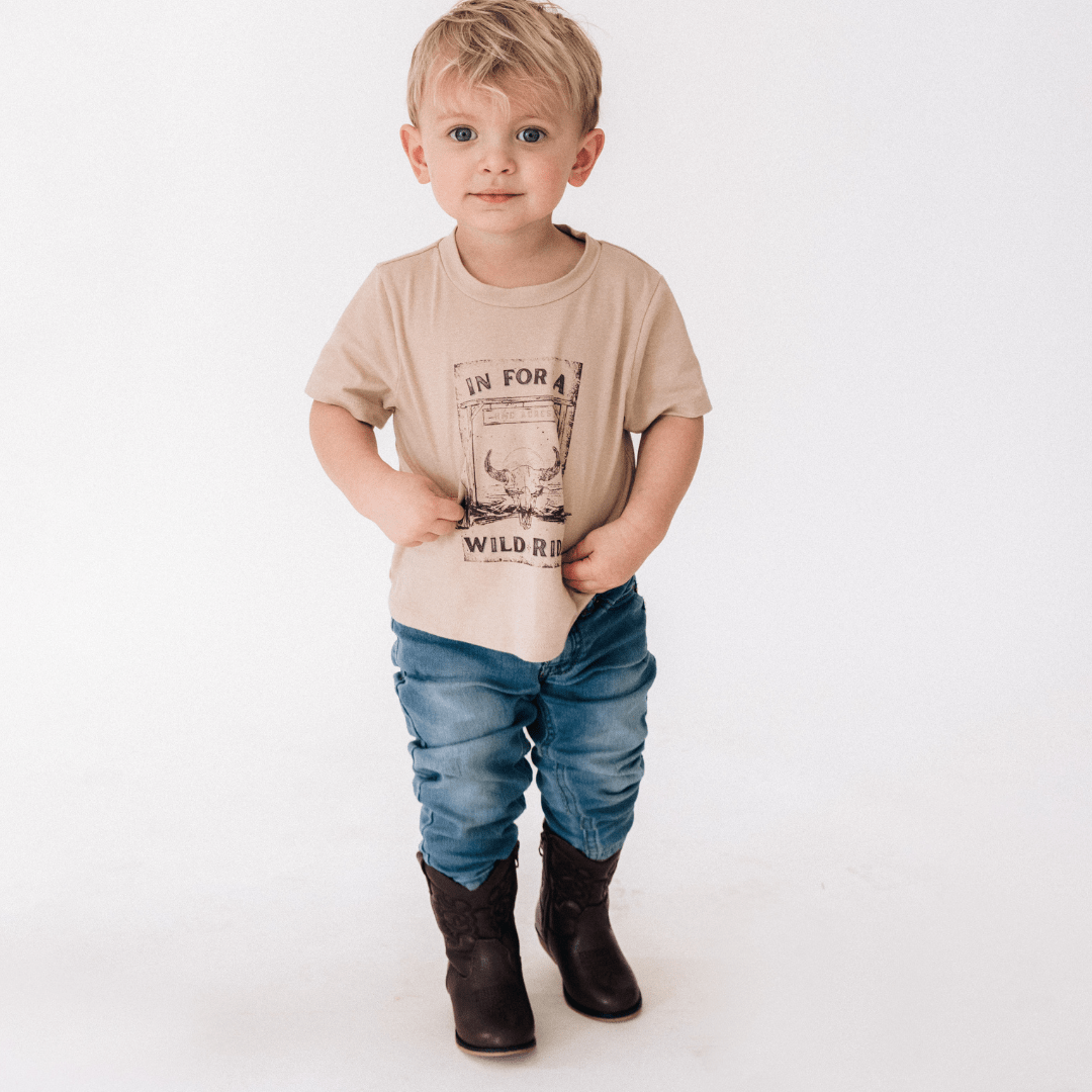 In For A Wild Ride T-Shirt - Child - HAHA MAMA Clothing