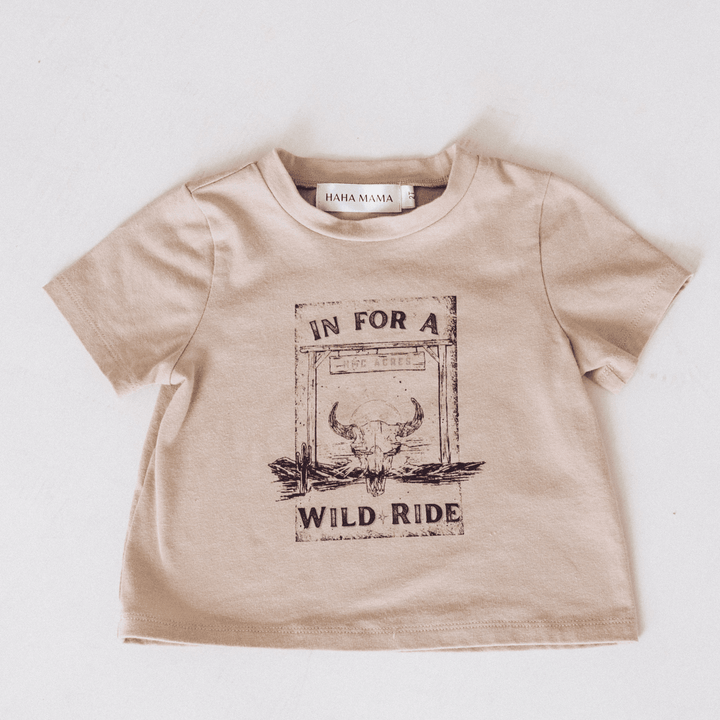 In For A Wild Ride T-Shirt - Child - HAHA MAMA Clothing