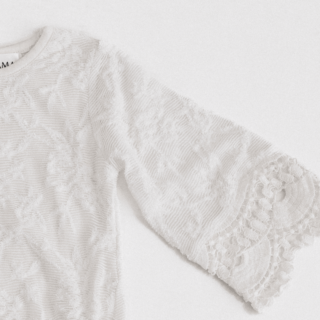 Ivory Lace Mommy & Me Dress - Infant - HAHA MAMA Clothing