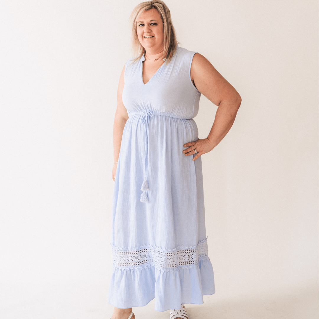 Lace Cutout Mommy & Me Dress - Women - HAHA MAMA Clothing