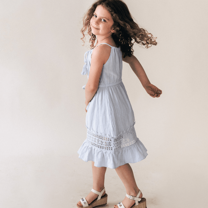 Lace Cutout Mommy & Me Dress - Child - HAHA MAMA Clothing
