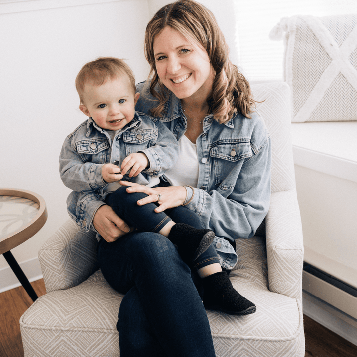 Raw Hem Denim Mommy & Me Jackets - HAHA MAMA Clothing