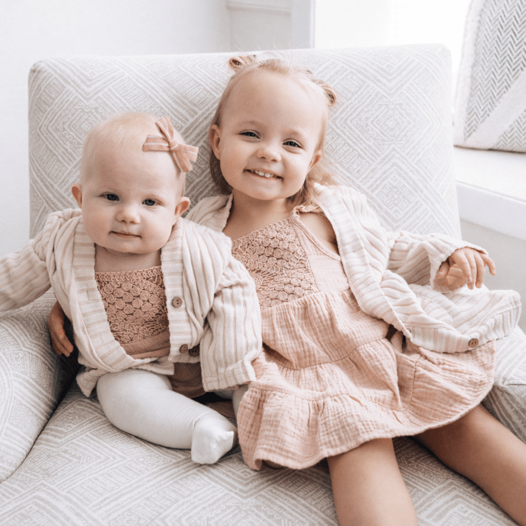 Button Down Cardigan - Infant - HAHA MAMA Clothing