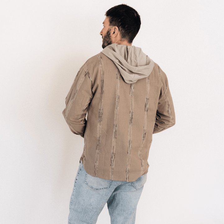 Hooded Embroidered Shirts - Adult - HAHA MAMA Clothing