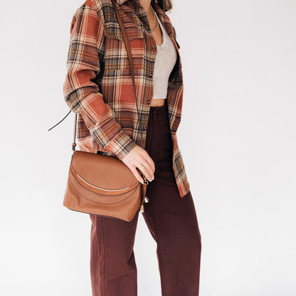 Lightweight Rust Flannel - Adult