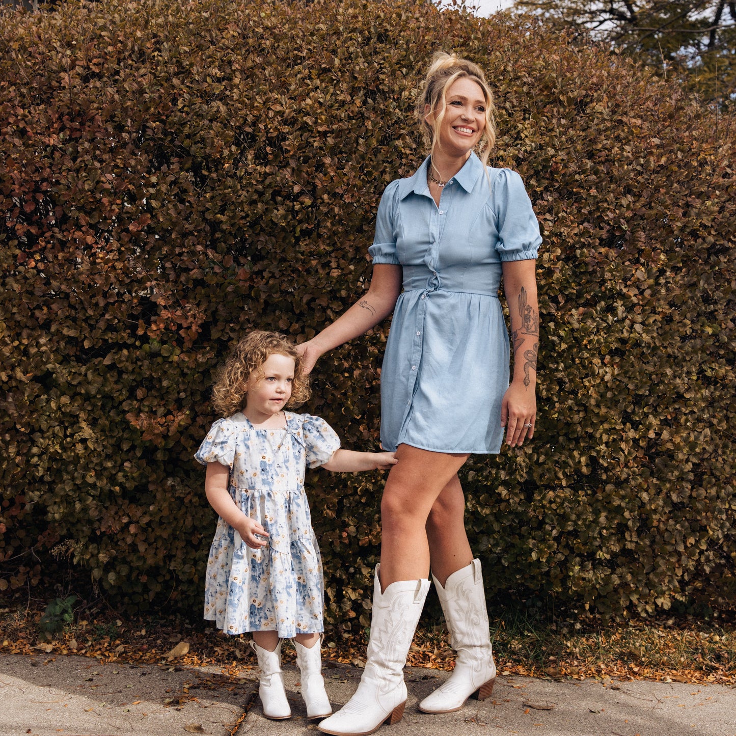 Spring Matching Mommy & Me Dresses