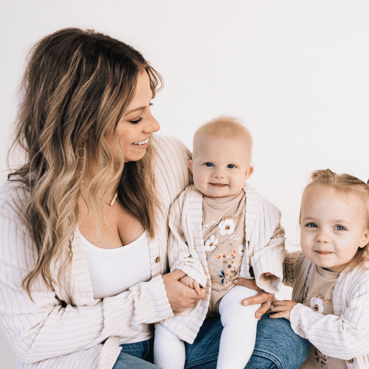 Button Down Cardigans Mommy & Me - HAHA MAMA Clothing