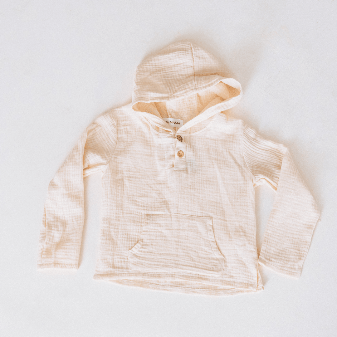Muslin Hooded Mommy & Son Shirt - Infant - HAHA MAMA Clothing