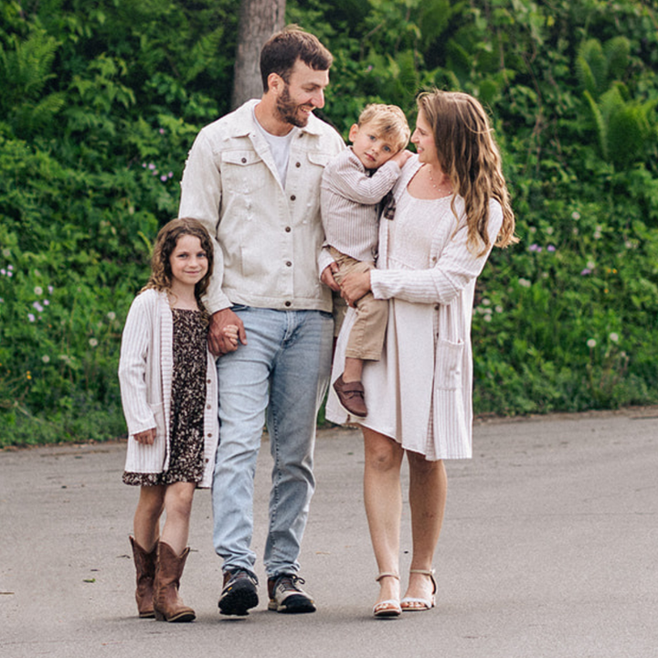 Neutral Off-White Smocked Long Sleeve Midi Dress- Women